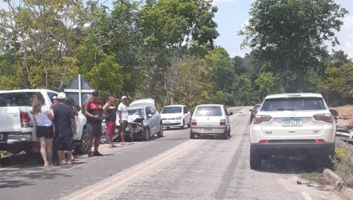 Rondonópolis | Acidente na Rodovia do Peixe deixa três feridos
