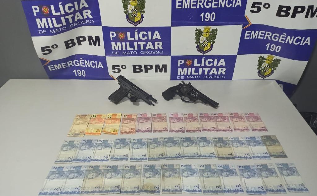 PM recupera veículo e apreende menores de idade após roubos em Rondonópolis