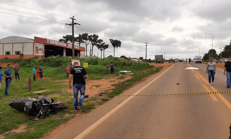 Alta Floresta | Acidente envolvendo motos deixa dois mortos