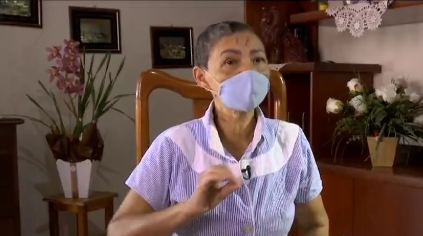 Cuidadora atacada por cães foi liberada do hospital e se recupera em casa, em Cuiabá