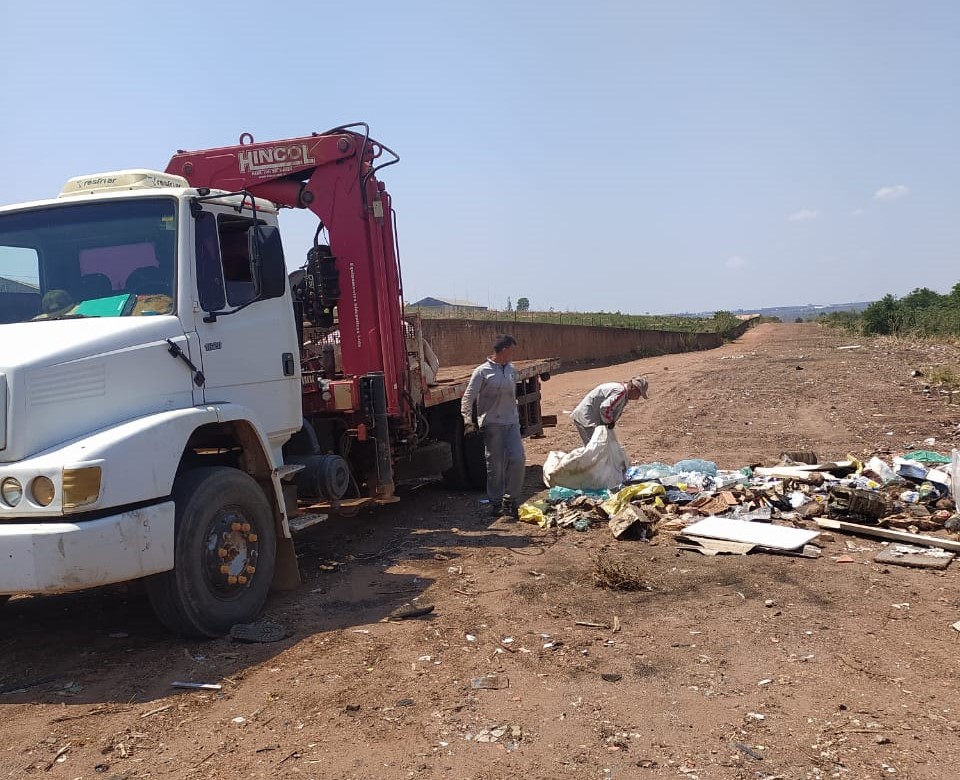 Rondonópolis | Ação conjunta resulta em flagrante de descarte irregular na região do Ana Carla