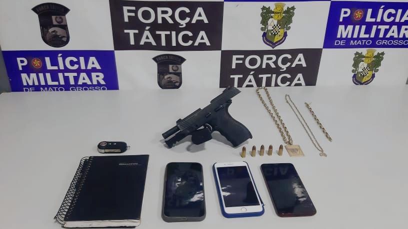 Pedra Preta | Polícia Militar prende quadrilha que planejava roubo à carga de grãos