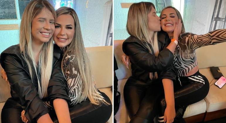 Deolane Bezerra posa com Marília Mendonça na web: ‘Almas gêmeas’