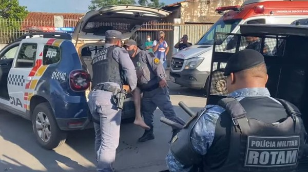 Cuiabá | Roubo à residência termina com troca de tiros e suspeito morto