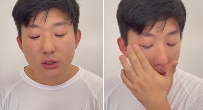 Pyong Lee volta às redes sociais, chora e pede perdão a ex, Sammy