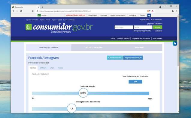 Consumidor.gov.br passa a aceitar reclamações contra redes sociais