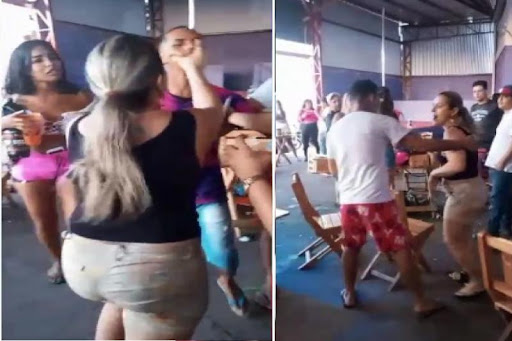 Após ser presa pela segunda vez, mulher é solta e volta a brigar em bar