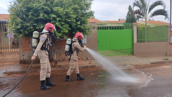 Tangará da Serra | Adolescente é hospitalizada após morador despejar produto tóxico na rua