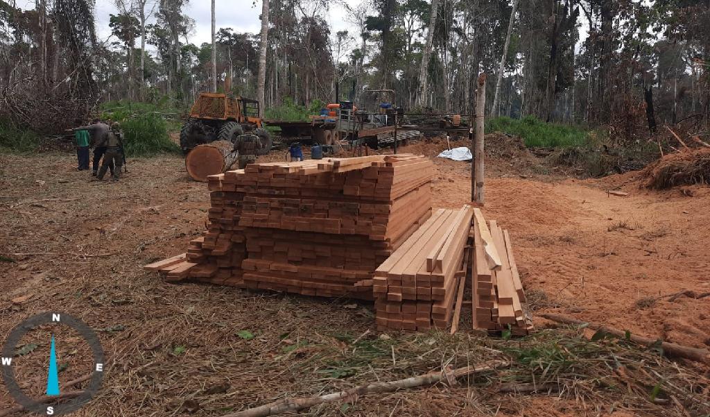 Operação Amazônia apreende máquinas e aplica R$ 5,1 milhões em multas