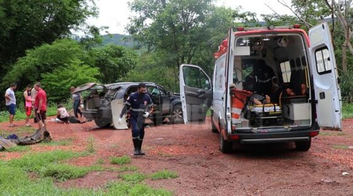 Passageira de SW4 que capotou na Serra da Petrovina morre no hospital