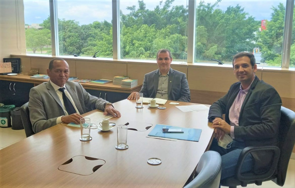 Presidente do Sanear e Paulo José tem reunião em Brasília no Ministério do Desenvolvimento para agilizar liberação de recursos