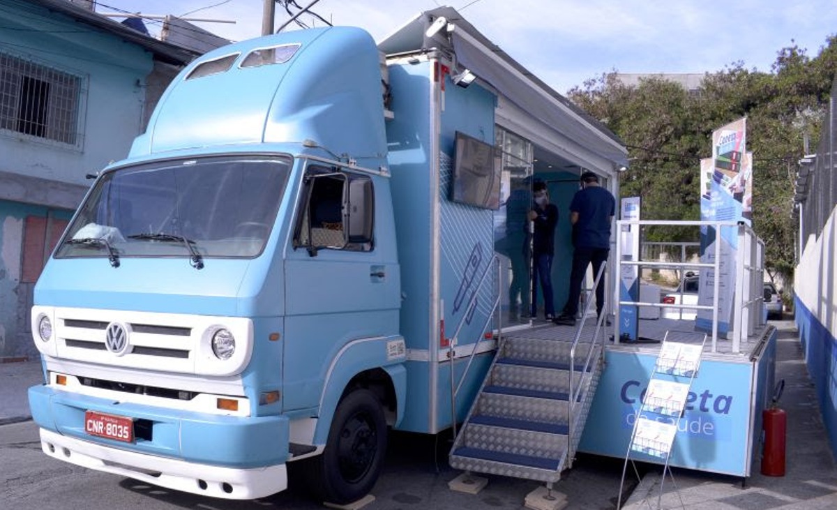 Caminhão da campanha “Caneta da Saúde” chega a Cuiabá para orientar população sobre tratamento de diabetes gratuito no SUS