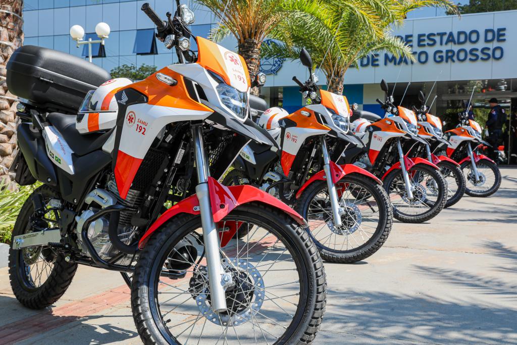 Mato Grosso | Governo adquire cinco novas motolâncias para atendimento de ocorrências do Samu
