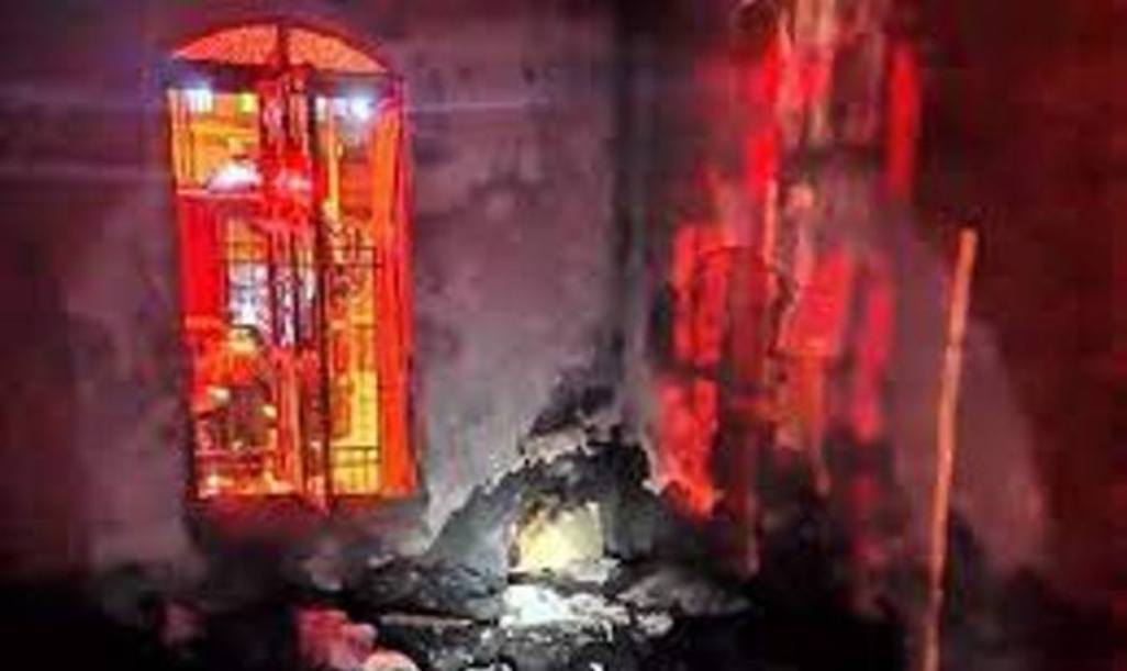 Alta Floresta | Incêndio é registrado em imóvel e Bombeiros encontram corpo carbonizado