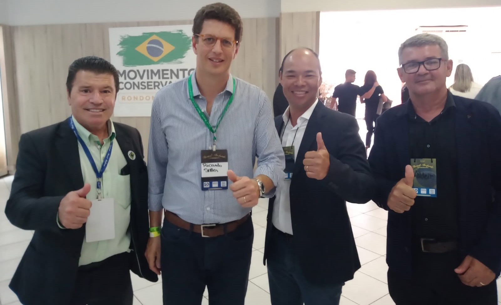 Nakamoto participa de Congresso Conservador com lideranças de Mato Grosso em Várzea Grande