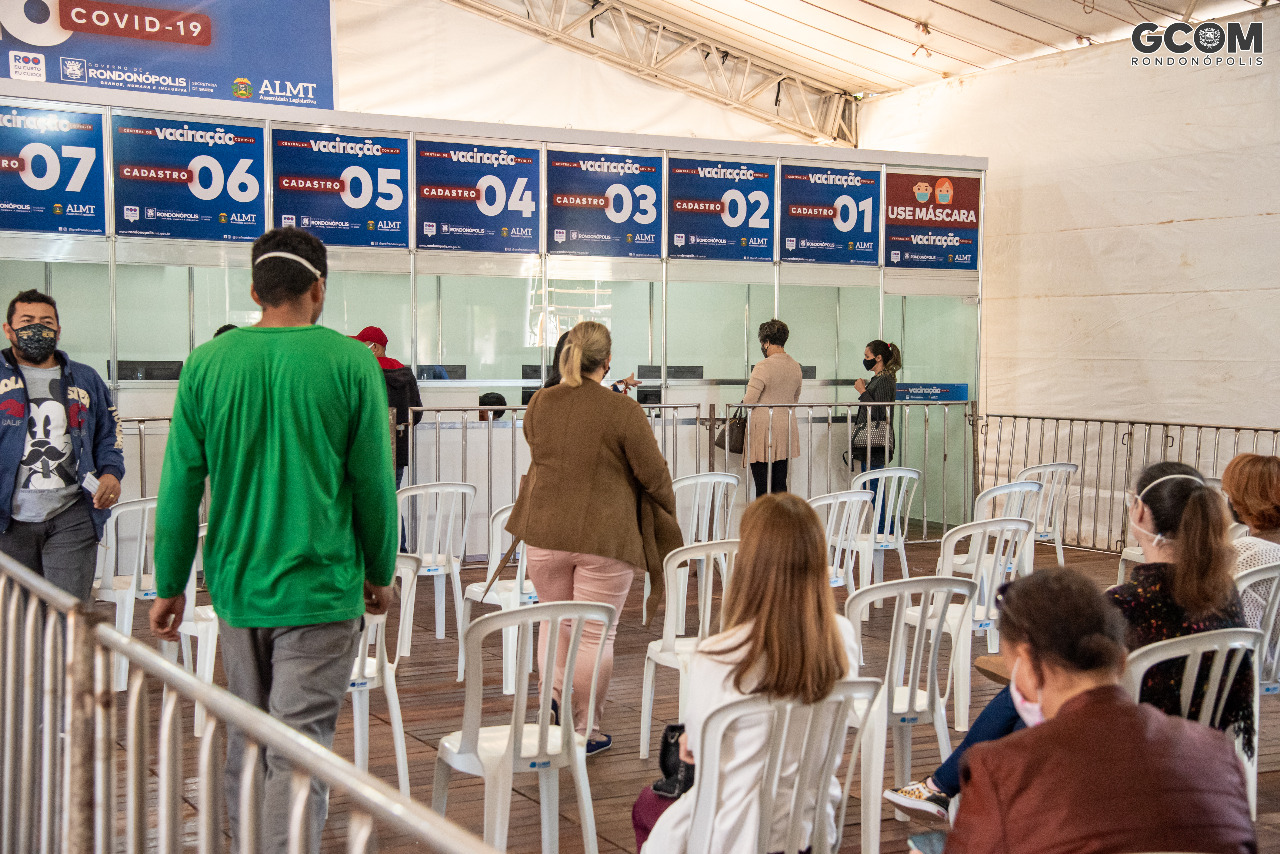 Rondonópolis | Após atender mais de 100 mil pessoas, Central de Vacinação será desativada