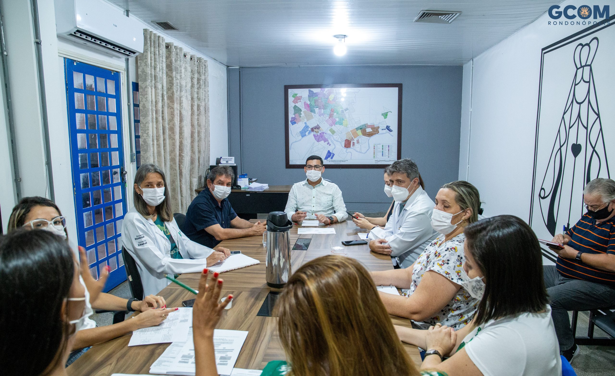 Rondonópolis | Secretaria de Saúde se reúne e organiza estratégia para enfrentar surto de gripe na cidade