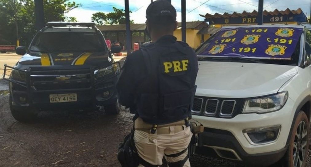 Advogado é detido pela PRF em Mato Grosso após ser abordado com Jeep Compass furtado em SP