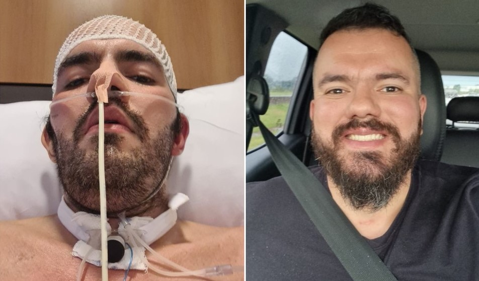 Jovem emociona a web ao perder 45 kg durante 5 meses internado lutando contra a Covid em SP