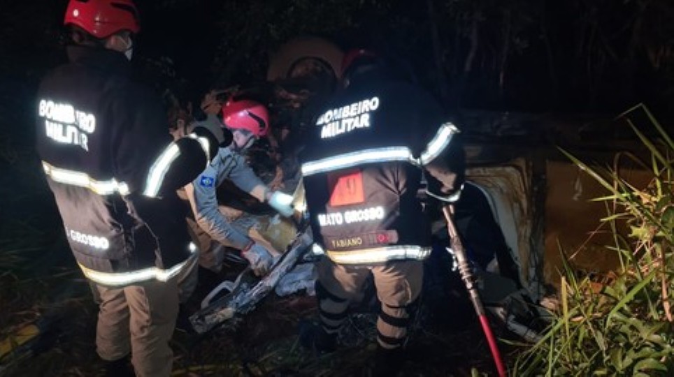 Mato Grosso | Motorista morre em acidente envolvendo quatro veículos