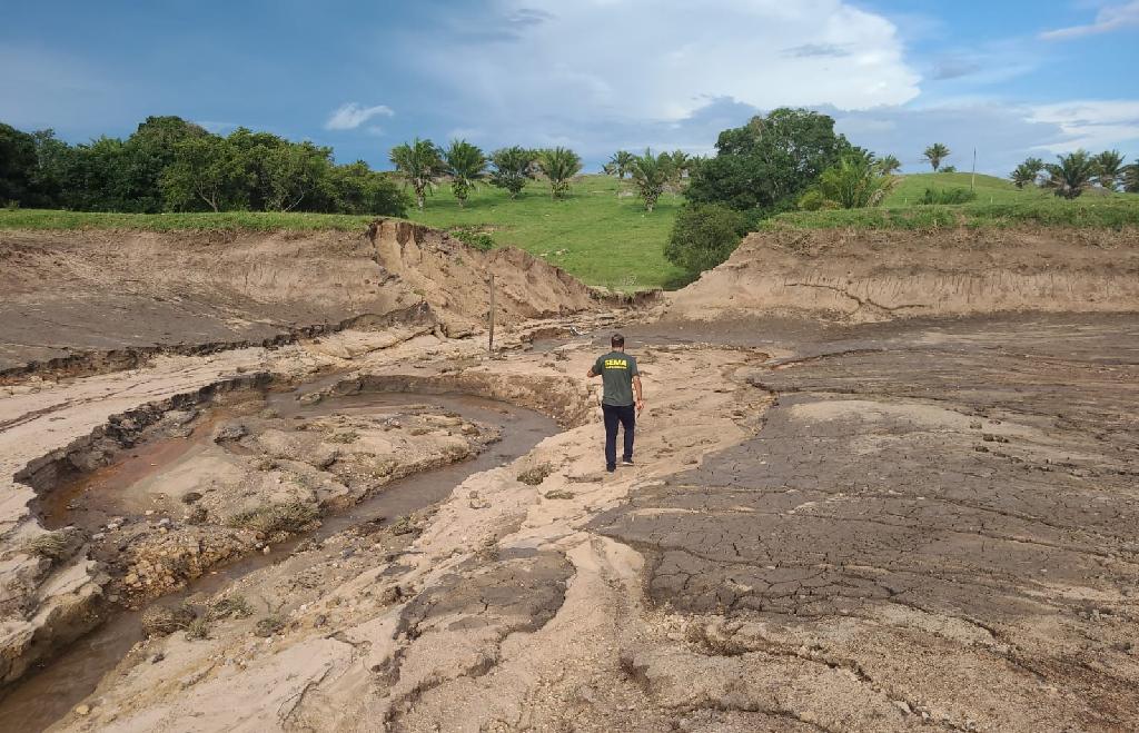 Sema faz fiscalização e constata não existir trasbordamento de PCH na região de Porto Esperidião