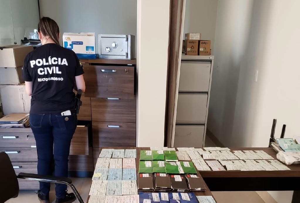 Operação contra crimes fazendários mira empresas fictícias em Mato Grosso