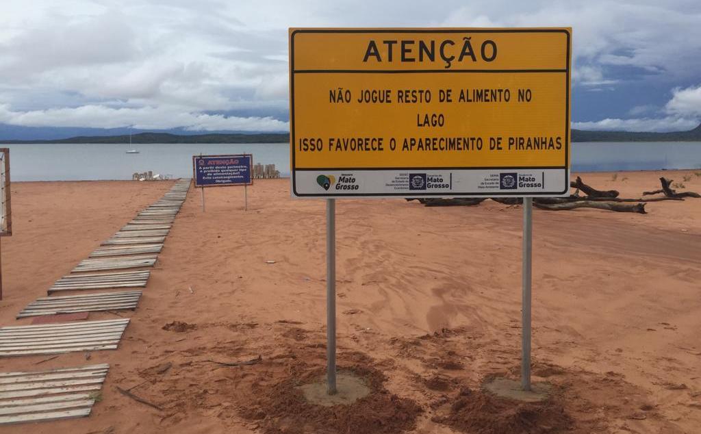 Governo orienta população sobre como evitar ataque de piranhas no Lago do Manso