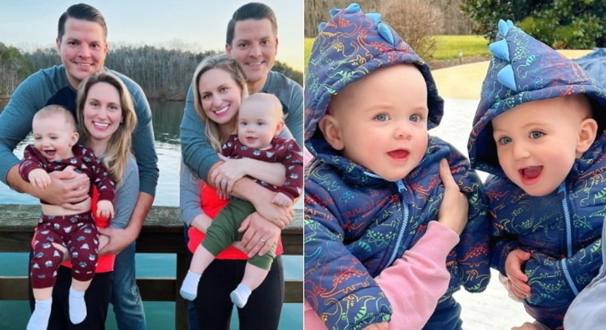 Irmãs gêmeas se casam com gêmeos e chocam a web por terem filhos que são primos idênticos