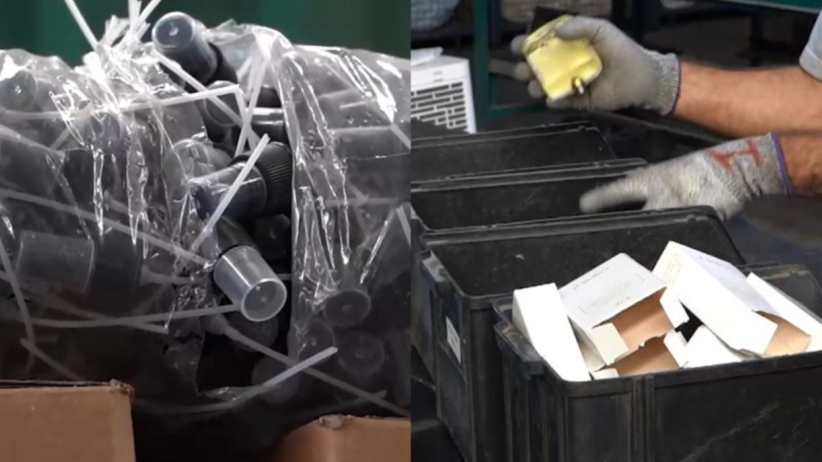 55 toneladas de produtos falsificados de perfumaria são destruídas no interior de São Paulo