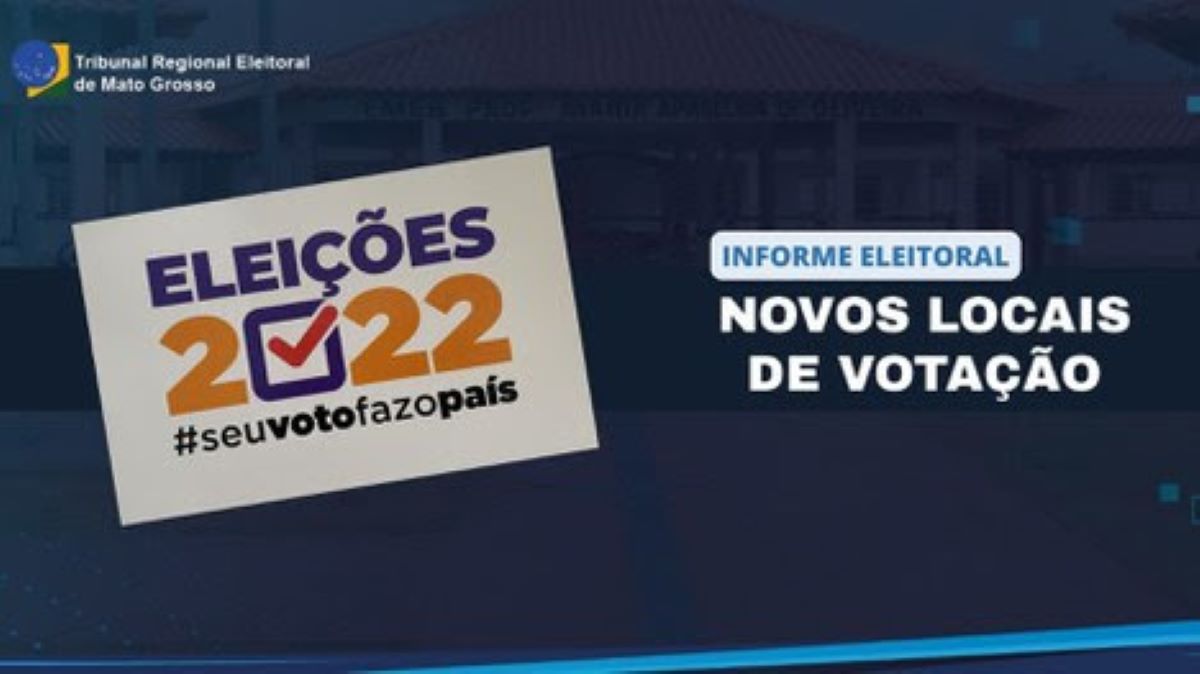 Cartório Eleitoral de Poxoréu transfere eleitores de dois locais de votação