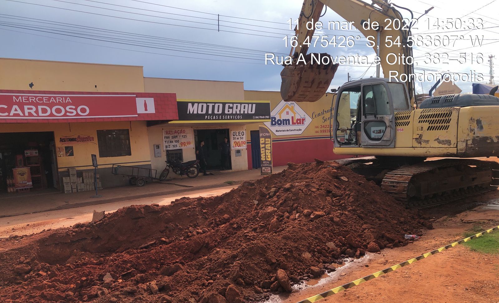 Rondonópolis | Rua A-98 será totalmente refeita com asfalto CBUQ