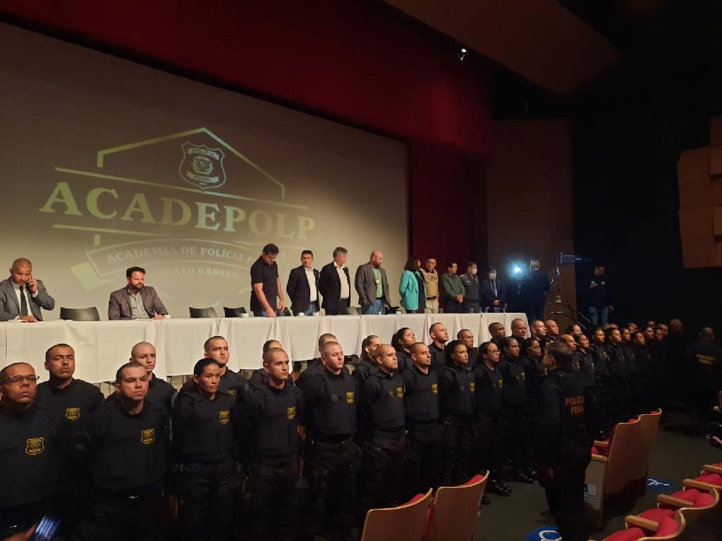 Sesp conclui curso de formação inicial para 79 policiais penais de Mato Grosso