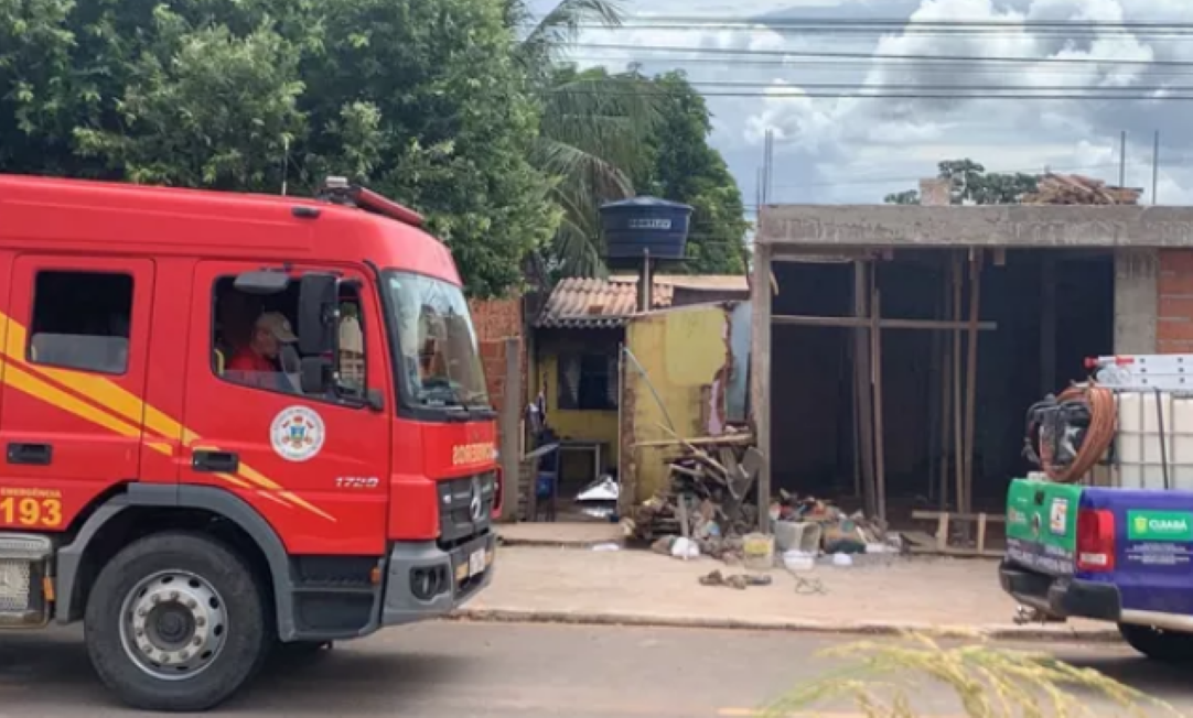 Casa é incendiada e morador morre em Cuiabá