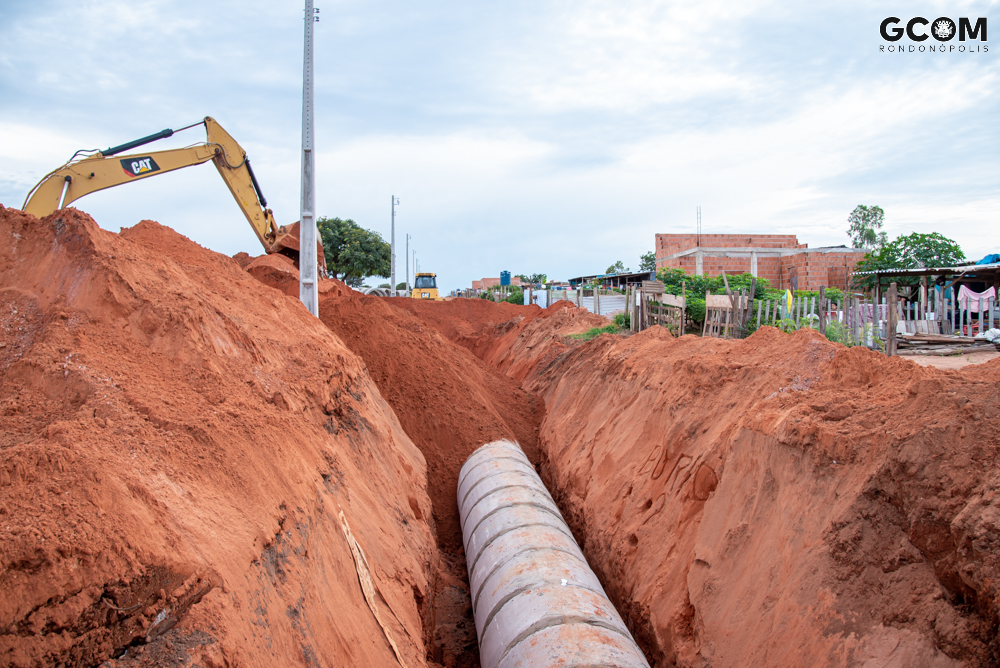 Rondonópolis | Prefeitura trabalha na infraestrutura do Residencial Maria Amélia