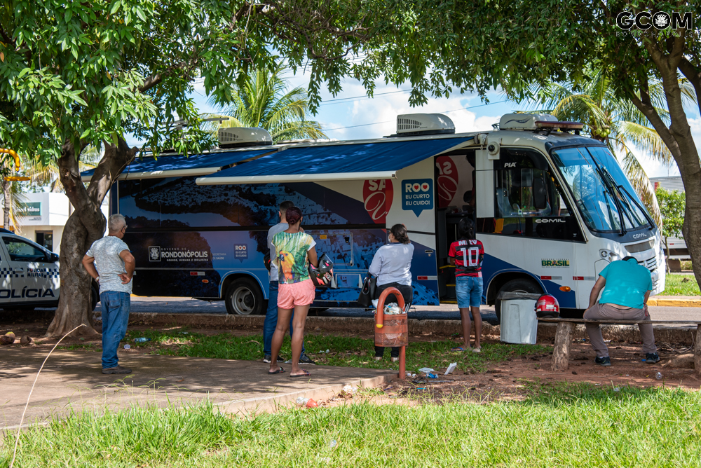 Ônibus da vacinação percorrerá cinco bairros durante a semana