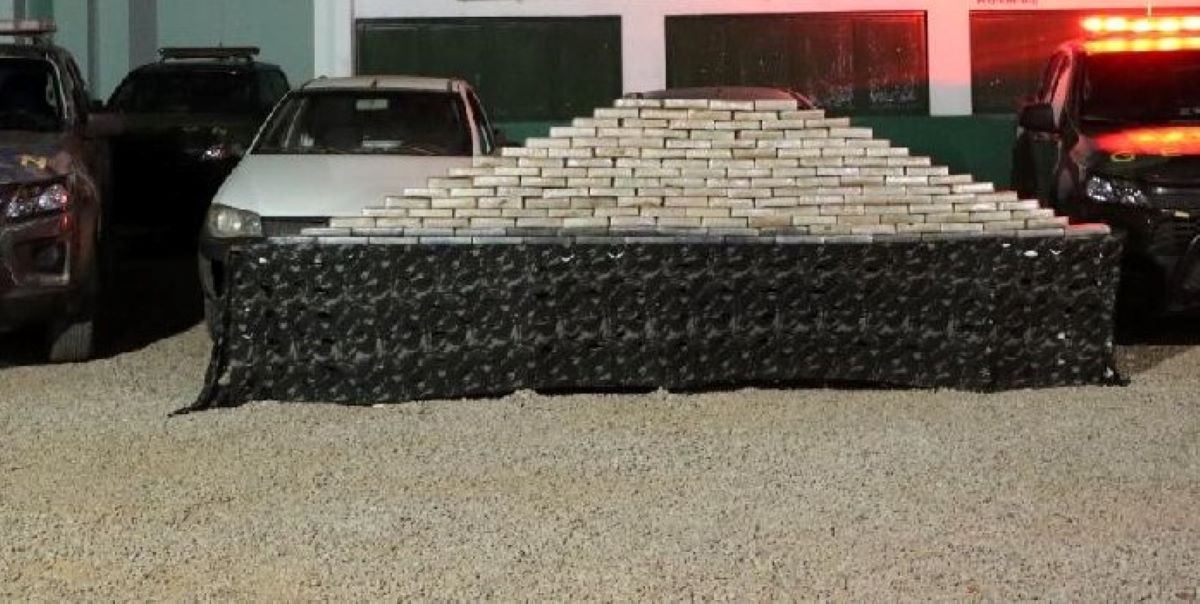 Mato Grosso | Gefron apreende carga de pasta base de cocaína avaliada em R$ 3,2 milhões