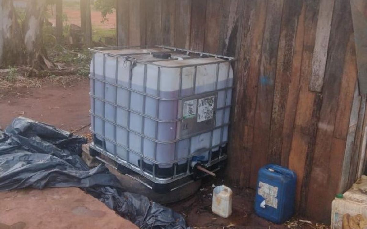 Tangará da Serra | Patrulha Rural prende homem por receptação de 2 mil litros de diesel