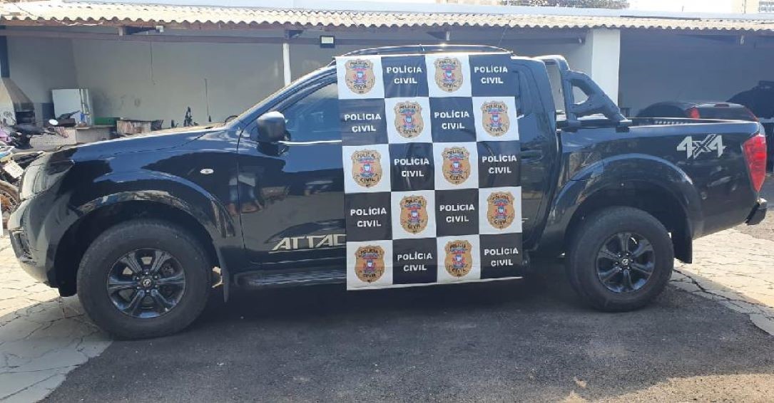 Caminhonte furtada em lava jato é recuperada pela Polícia Civil em Rondonópolis