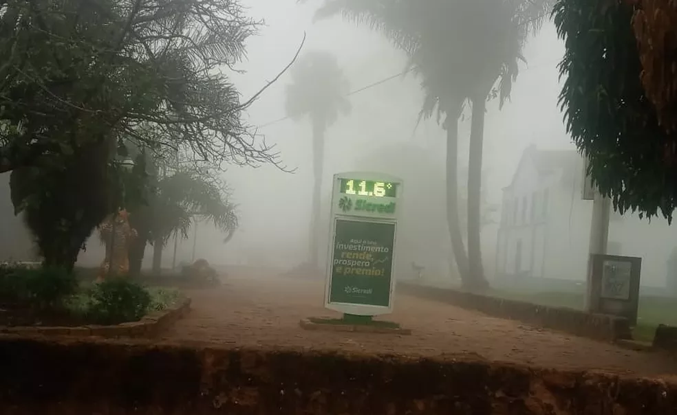 Chapada dos Guimarães amanhece com 11°C e temperatura pode chegar a 4°C nesta semana