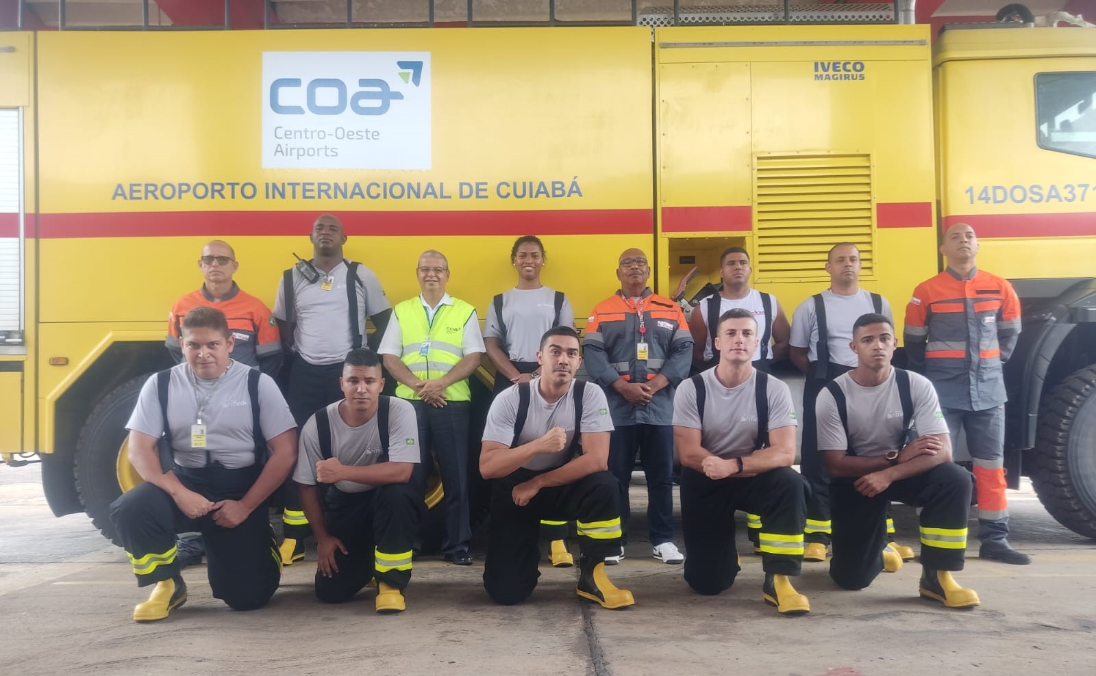 Aeroporto de Cuiabá tem primeira mulher bombeira de aeródromo, desde a inauguração há 65 anos