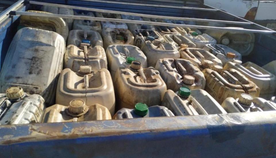 Ação conjunta prende suspeitos de furto e impede venda de 800 litros de combustível levado de empresa