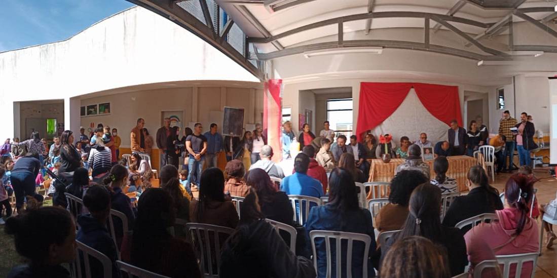 Prefeito inaugura creche no Residencial Bispo Pedro Casaldáliga