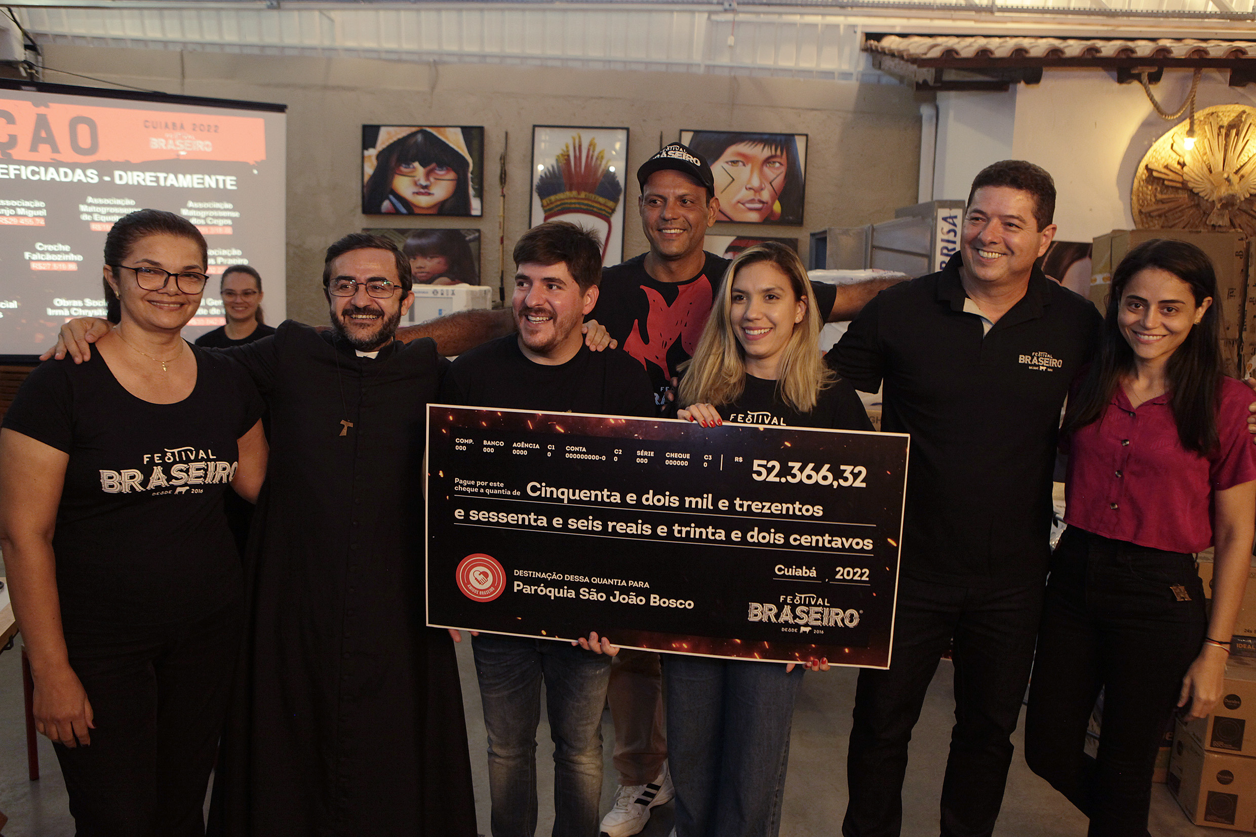 Braseiro faz entrega de equipamentos, materiais e utensílios às entidades filantrópicas