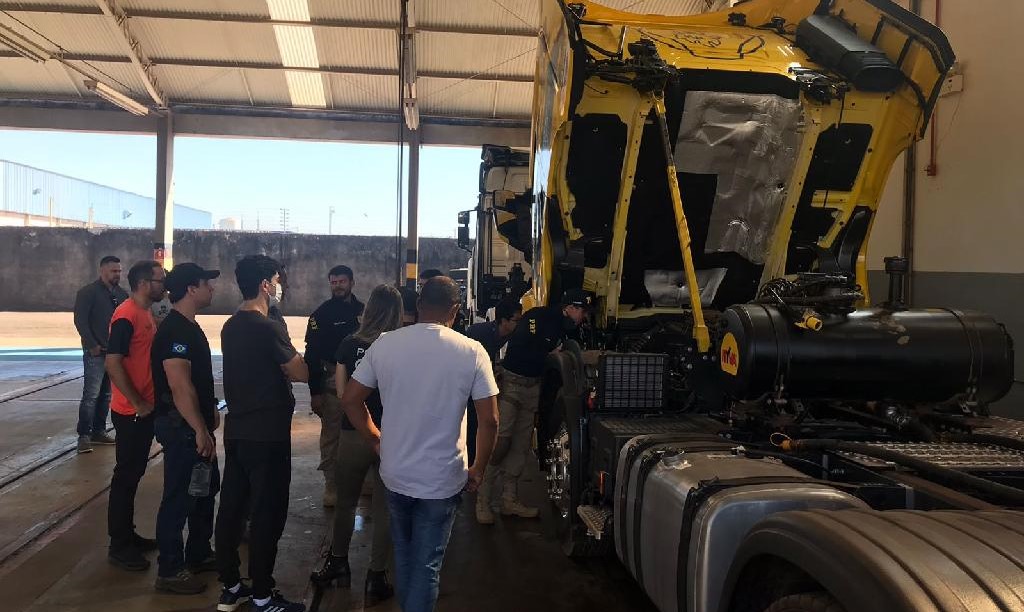 Rondonópolis | Policiais civis são capacitados na identificação de peças de caminhões mais visadas para roubos e furtos