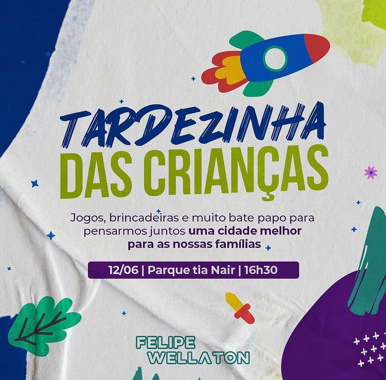 Felipe Wellaton lança projeto para debater educação infantil e primeira infância
