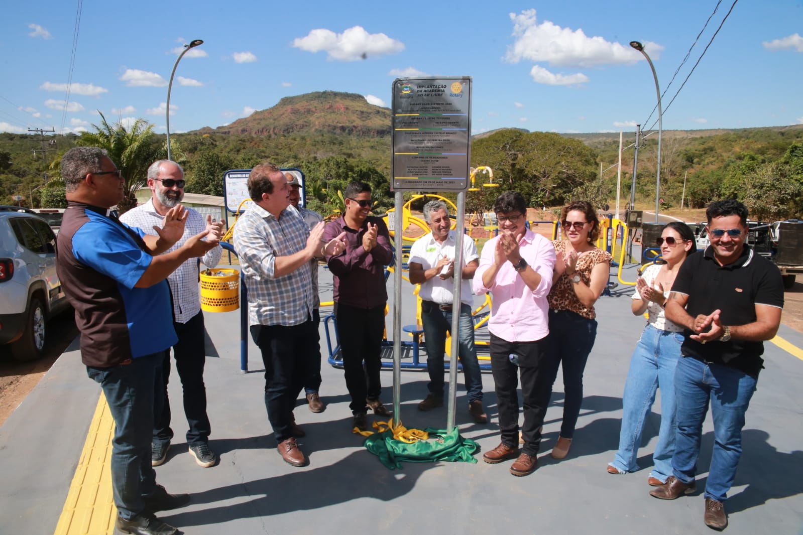 Prefeitura de Tesouro inaugura primeira Academia da Terceira Idade do município 