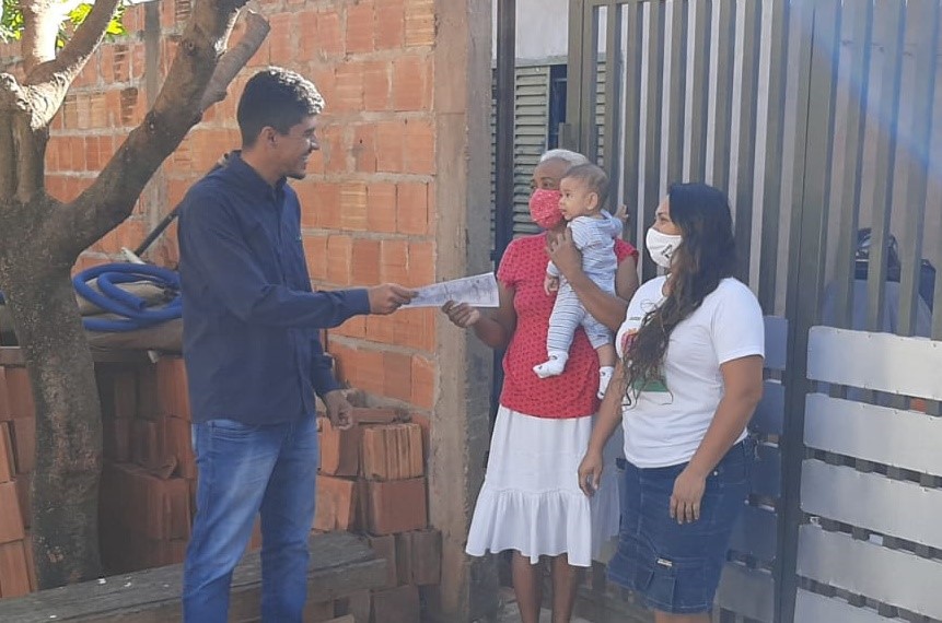 Os moradores dos Residenciais Lúcia Maggi e Padre Miguel já podem utilizar a rede de esgoto