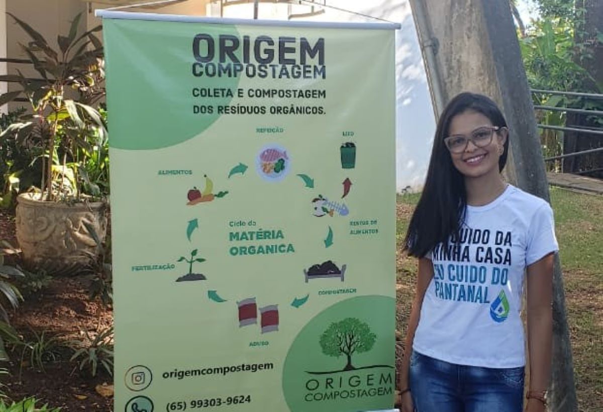 Disseminando bons hábitos | Engenheira civil encontra vocação na compostagem