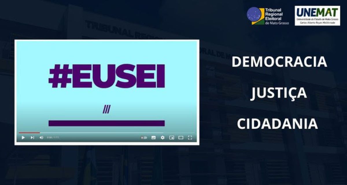 TRE-MT lança programa #Eu Sei, em parceria com a Unemat