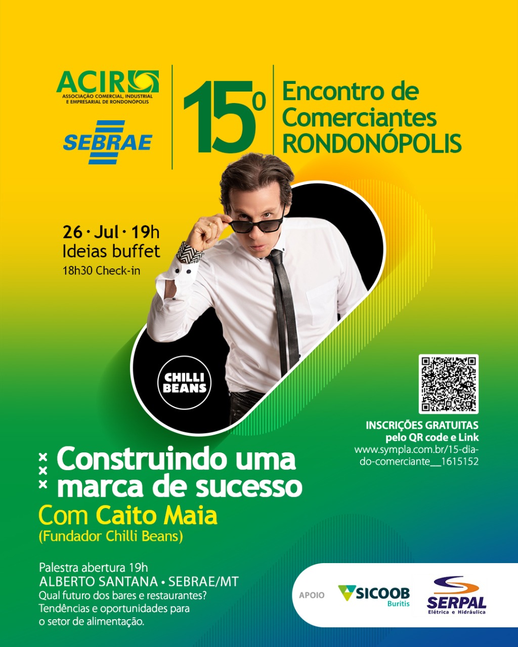 Contagem regressiva para o 15º encontro de comerciantes Acir